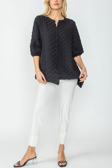 Black Lantern Sleeve Top